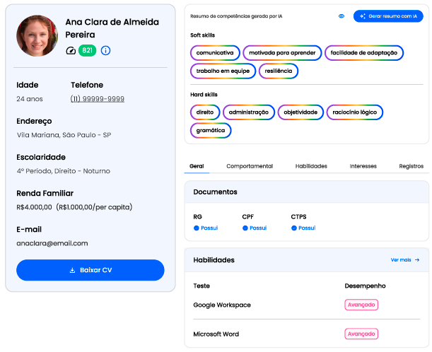 Contrato para Menor Aprendiz com agente integrador